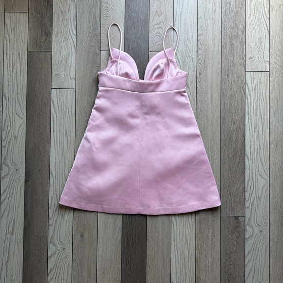 Zara x Disney Pink Mini Slip Dress with Spaghetti Strap NWT size Small - Picture 7 of 9